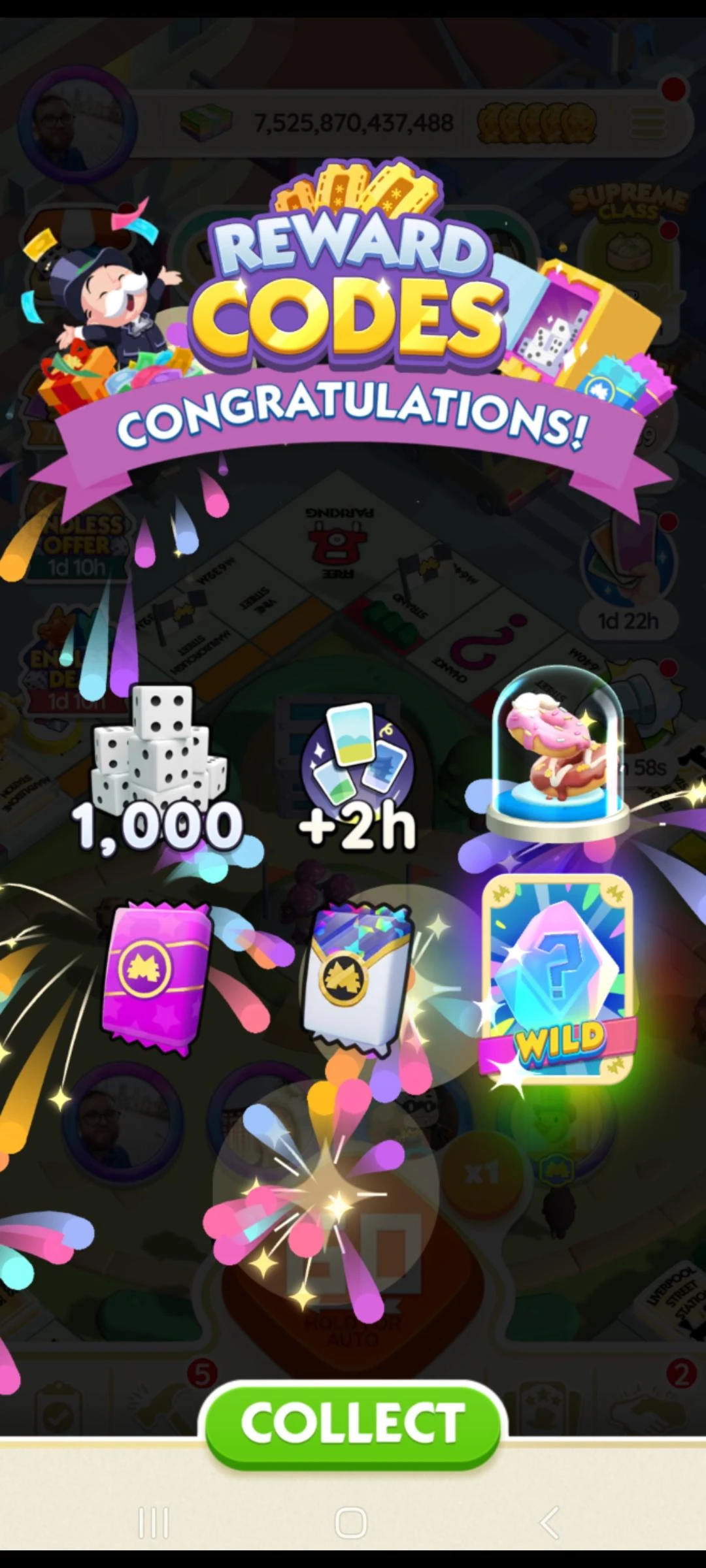 gold mr monopoly token